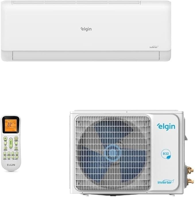 Ar-Condicionado Split HW Elgin Eco Inverter II Wi-Fi 24.000 BTUs R-32 Só Frio 220V