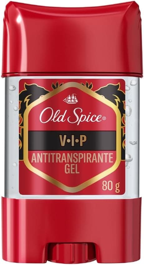 Old Spice Desodorante Antitranspirante Gel VIP 80 g