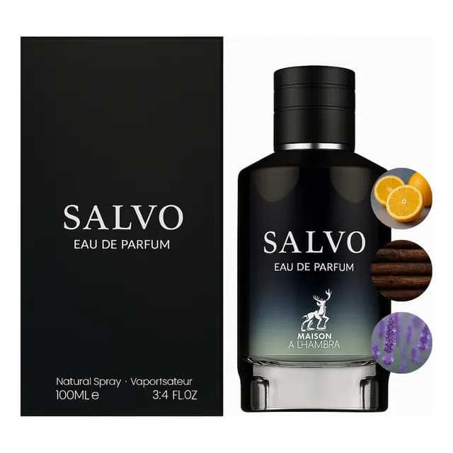 Perfume Salvo Alhambra Arabe Masculino Eau De Parfum 100ml
