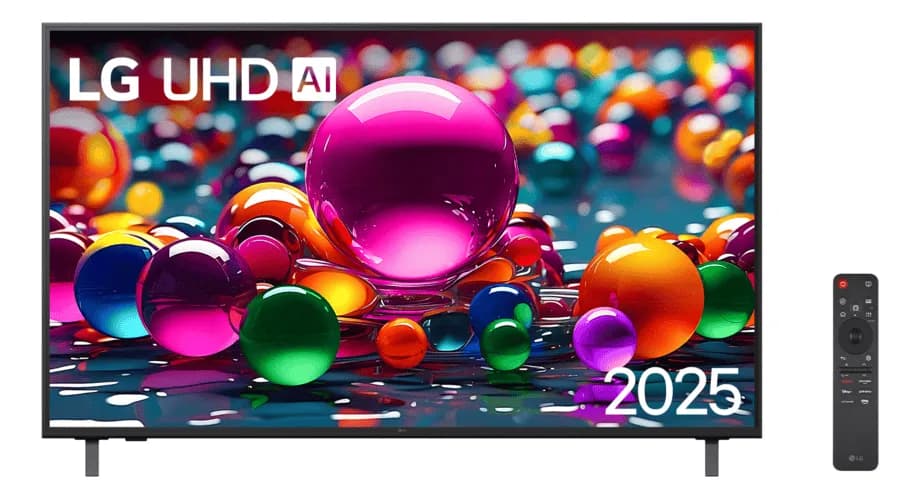 Smart TV Profissional 4K 55" LG UHD 55AU801 Processador α7 AI Ger8 Super Upscaling Google Cast Alexa Integrado Controle AI Smart Magic WebOS 25