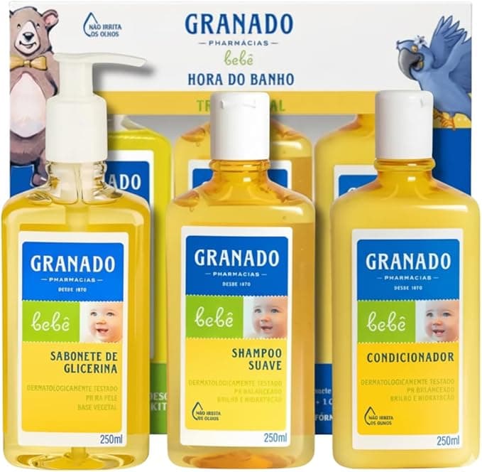 Granado Kit, Bebê Hora do Banho Tradicional, 250ml