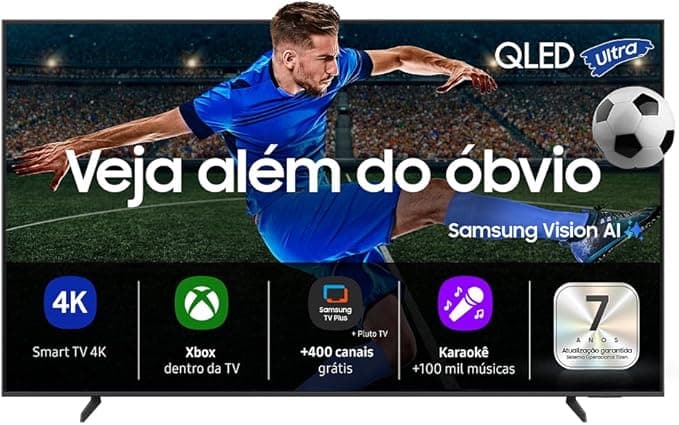Samsung Vision AI TV 55" QLED ULTRA 4K QEF1 2025