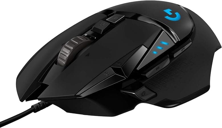 Mouse Gamer Logitech G502 HERO com RGB LIGHTSYNC, HERO 25K