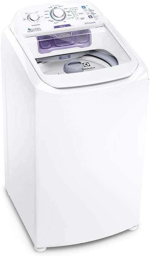 Máquina de Lavar Electrolux 8,5kg Branca Turbo Economia com Jet