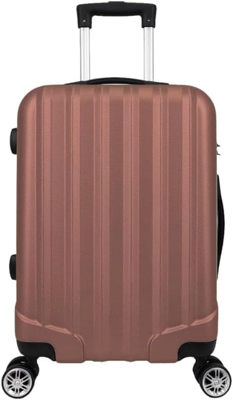 Mala de Bordo ABS 4 Rodas Action Fortt Rose - MAB02-RE