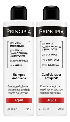 Principia Kit Shampoo E Condicionador Antiqueda Aq-01