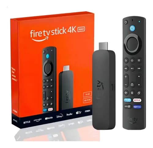 Amazon Fire TV Stick 4K MAX 16GB Wi-Fi 6E Alexa Controle por Voz