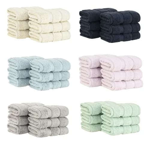 Kit 6 Peças Toalha Lavabo Buddemeyer Vision Dual Air