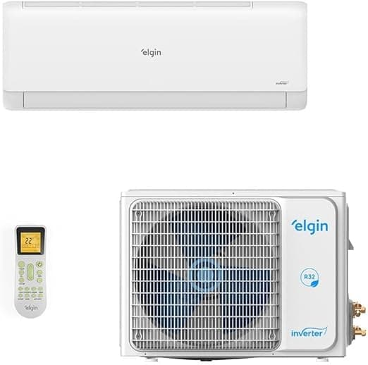Ar-Condicionado Split HW Inverter Elgin Eco III Wi-Fi 9.000 BTUs R-32 Só Frio 220V