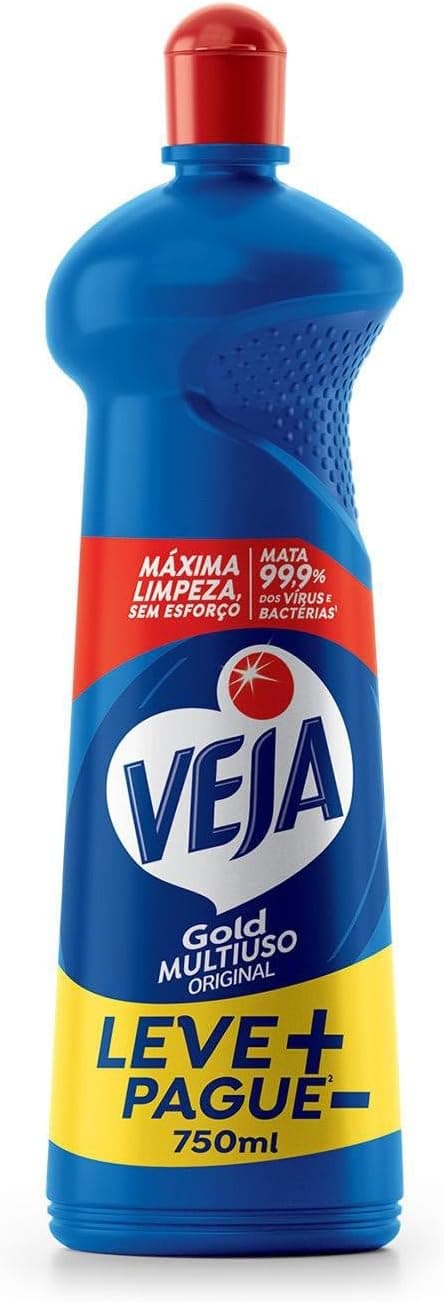 Limpador Multiuso Veja Gold Original 750ml Embalagem Econômica