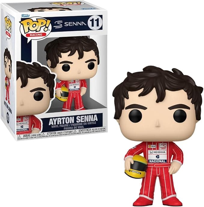 Funko POP! Ayrton Senna, Racing McLaren - 10 cm
