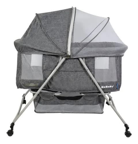 Berço Moisés Portátil Balanço Mosquiteiro E Cesto Até 9kg