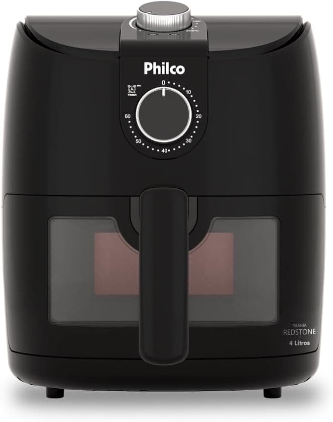 Air Fryer Philco 4L Revestimento Redstone 1500W PAF40A