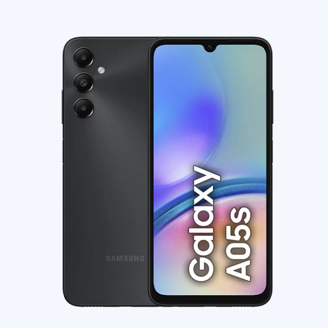Smartphone Samsung Galaxy A05s 4G 128GB 6GB RAM Câmera Traseira Tripla 50MP 2MP 2MP Selfie 13MP Tela 6.7" Preto