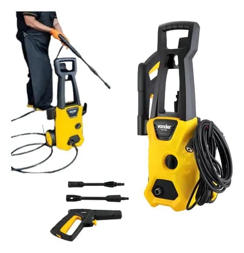 Lavadora De Alta Pressão Vonder 1400w Lav 1600 Amarelo 127 V