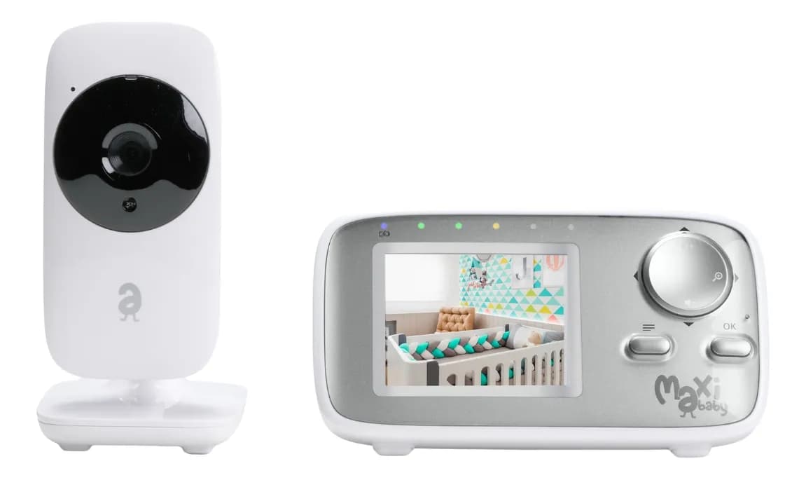 Babá Eletrônica Monitor 2.4 Sem Fio Zoom Baby On Maxi Baby