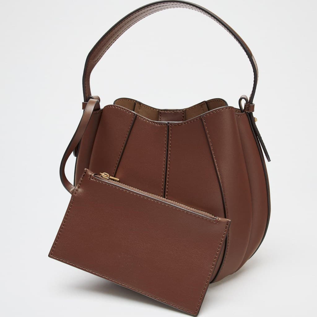 2026 Novas Mulheres Balde Bolsa Retro Feminino De Ombro Moda Alça Superior