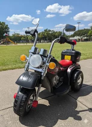 Mini Moto Motocicleta Infantil Som Luz Bateria 6v E Retrovisor - Brinq Kids