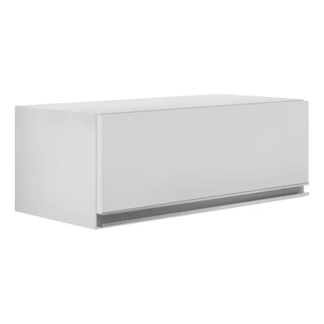 Armário Aéreo Cozinha P/geladeira 70cm Texas Branco Lumil Branco