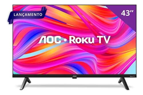 Smart Tv 43 Full Hd Dled Aoc 43s5045/78g Roku