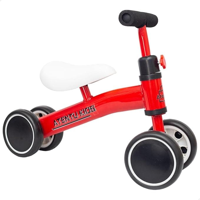 Bicicleta Andador Tico-Tico De Equilíbrio Sem Pedal Infantil 4 Rodas
