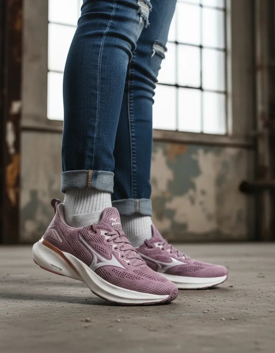 Tênis Mizuno Glow 3 - Feminino - Lilas