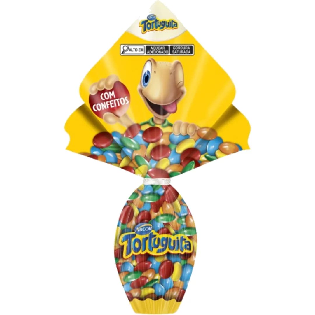 Ovo de Páscoa Arcor Chocolate ao Leite com Confeito 40g