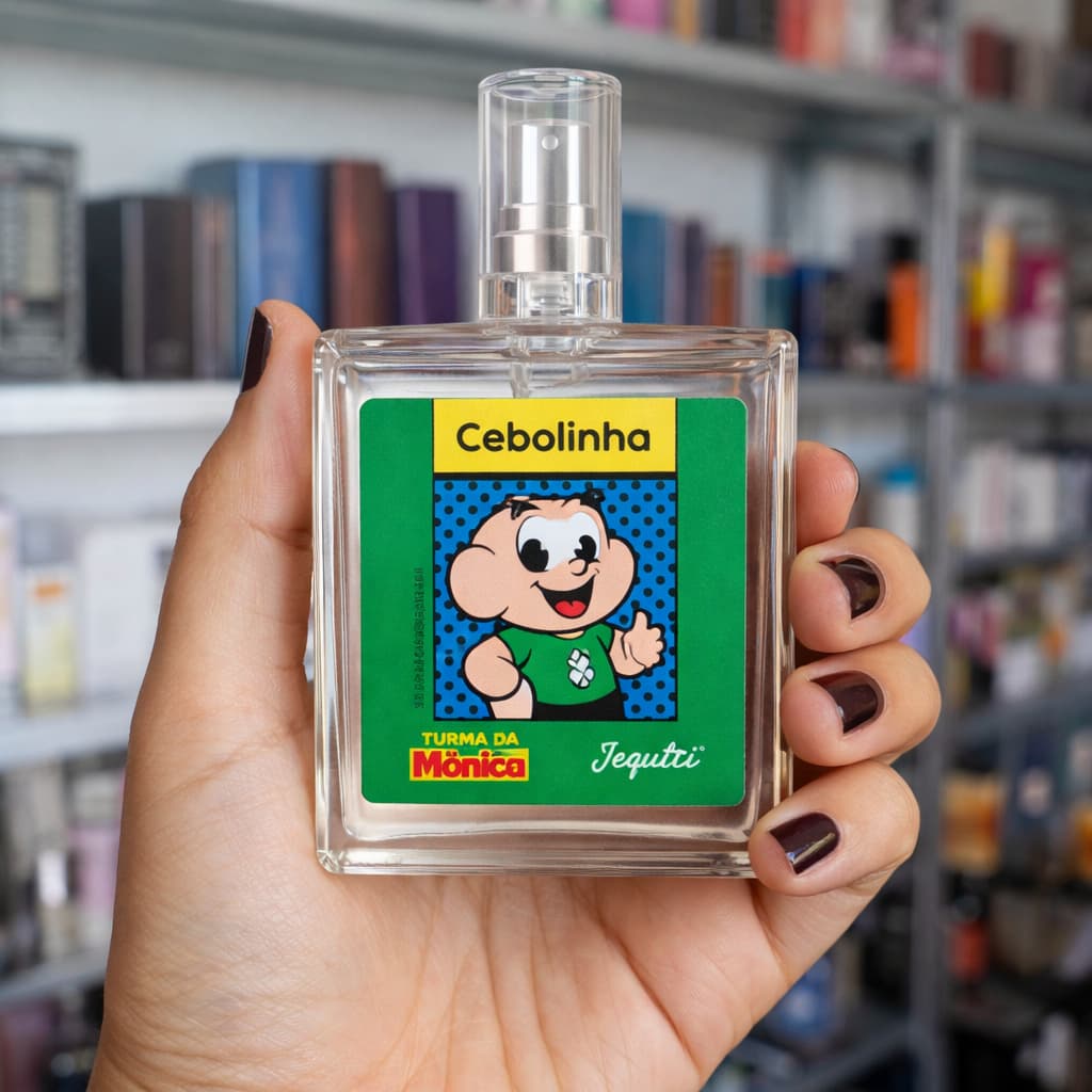 Cebolinha Turma da Monica Colônia25ml - Vidro Jequiti