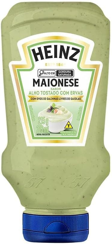 Heinz Maionese Alho Tostado com Ervas 215G
