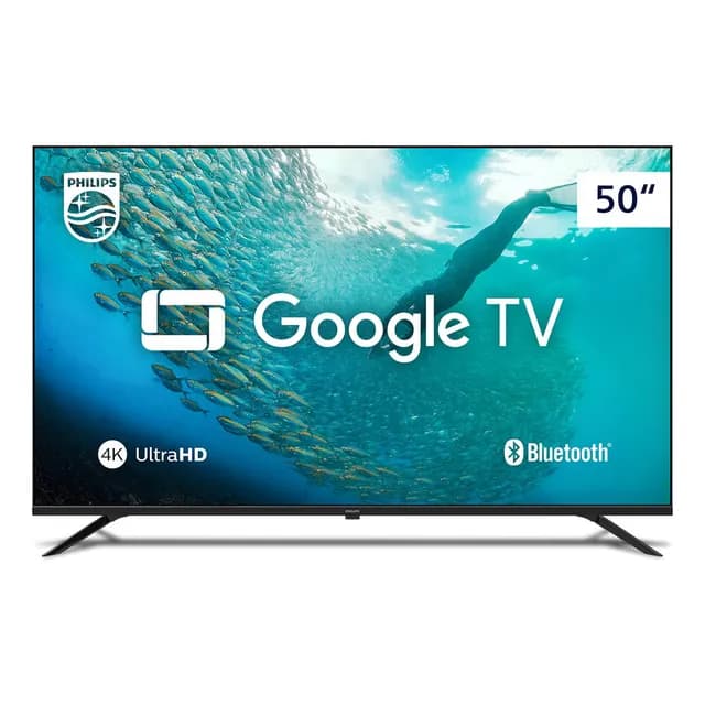 Smart Tv Philips 50 4k 50pug7019 Google Tv Comando De Voz