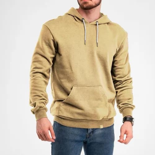 Moletom Unissex Capuz Blusa De Frio Algodão Canguru Casaco