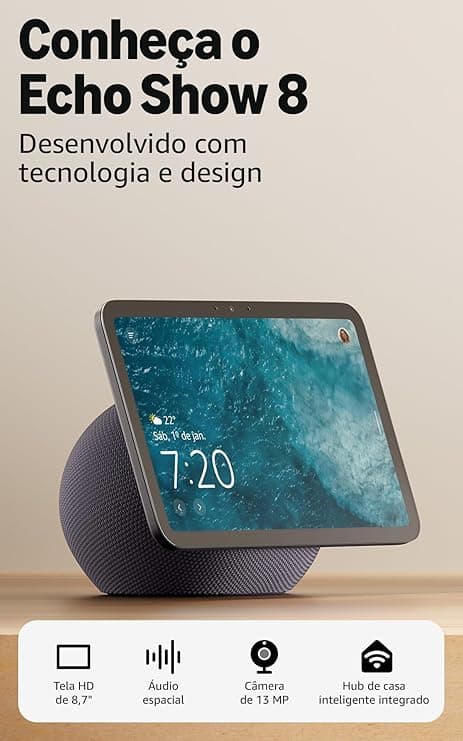 Amazon Echo Show 8 (Geração mais recente)