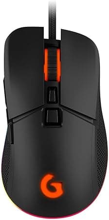 Geonav Mouse Gamer Ghost Light GOOD GAME, 7 Botões, G3MS02BK, Preto