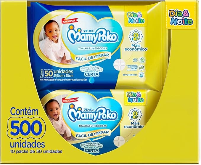 MamyPoko Lenços Umedecidos Dia