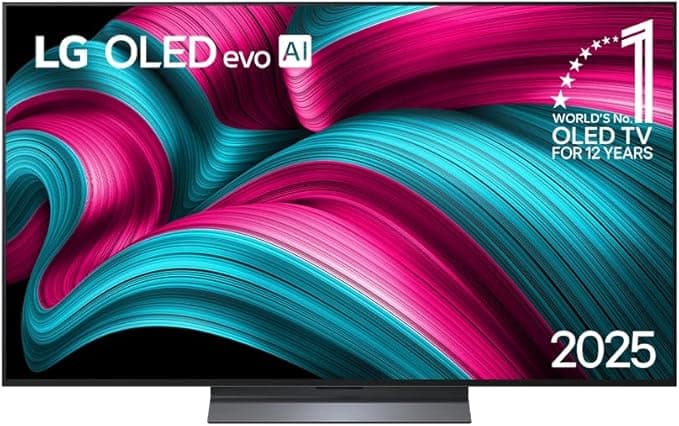 Smart TV 4K 55" LG OLED evo OLED55C5 Processador α9 AI Ger8 Painel 144Hz Intensificador de Brilho Ultra Slim Design G-Sync FreeSync Dolby Vision Dolby Atmos