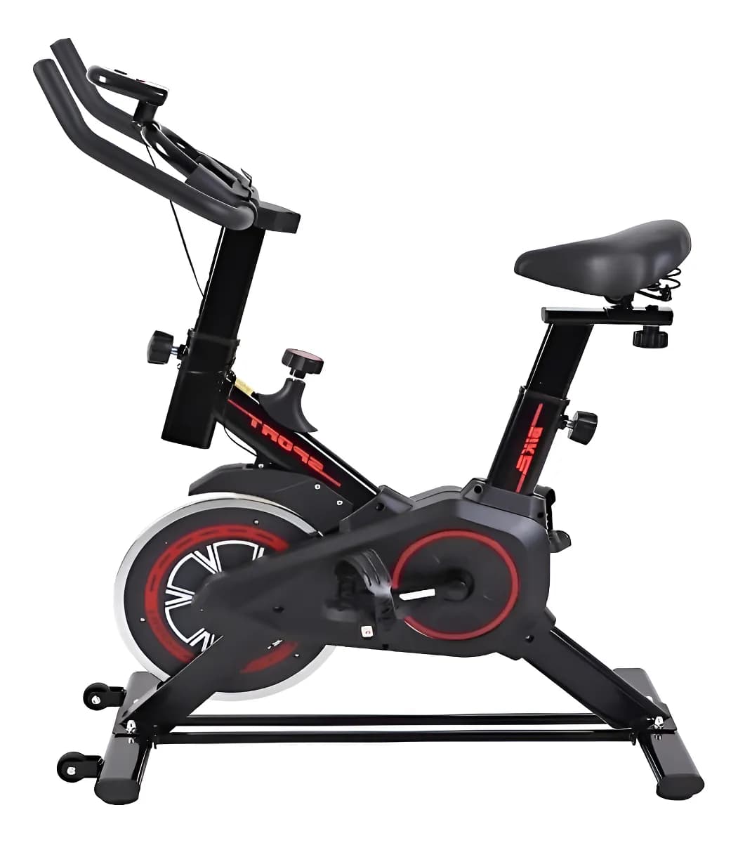 Bicicleta Spinning Premium Ergométrica Profissional Bike Preto