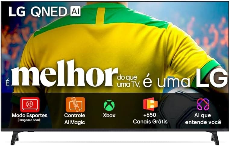 Smart TV 4K 50" LG QNED73