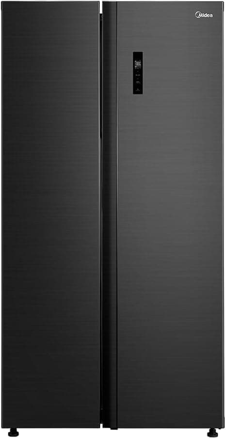Geladeira Side by Side 511L Inverter Cor Preto Conectada Midea MD-RS710FGD282-220v