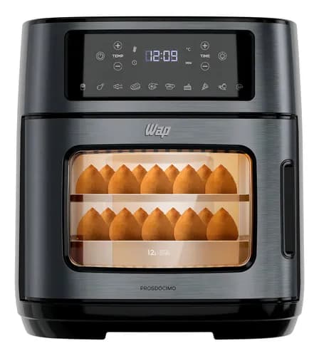 Fritadeira Elétrica Air Fryer Oven WAP WAOD2 12 Litros 4 em 1 127v