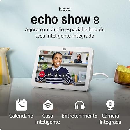 Echo Show 8 (3ª geração) Cor Branca