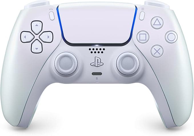 PlayStation Controle sem fio DualSense - Chroma Pearl - Bluetooth - Compatível com iPad, iPhone, Mac e Apple TV