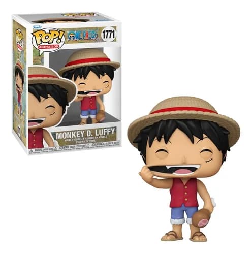 Boneco Funko Pop! One Piece - Luffy Com Carne