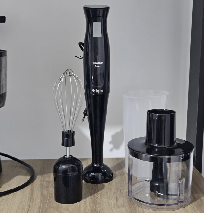 Mixer Power Inox 3 em 1 600W Elgin Lunar 110V - Mixer, triturador e batedor