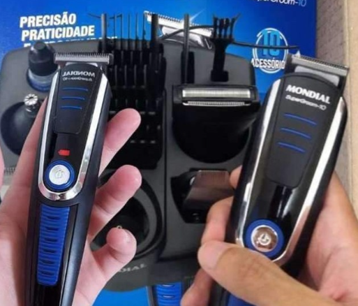 Aparador De Pelos Super Groom 10 Mondial 6W Bivolt BG-03