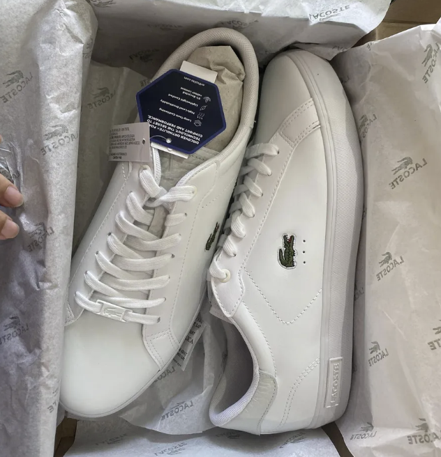 Tênis Lacoste Masculino Powercourt De Couro