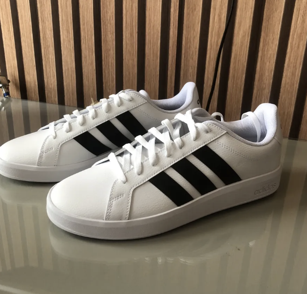 Tênis Masculino Grand Court Base 3.0 Adidas