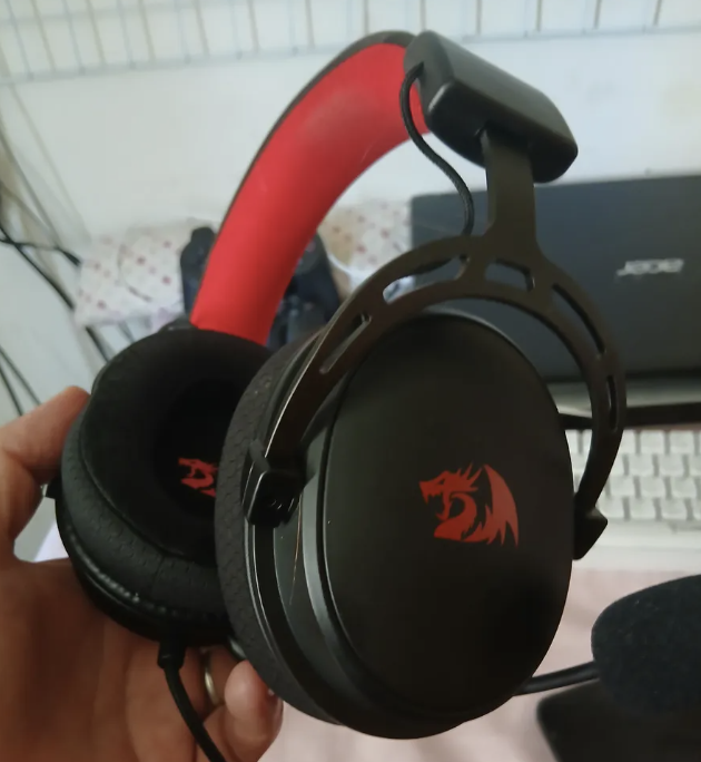 Headset Gamer Redragon Cragblade H541, Drivers De 53mm