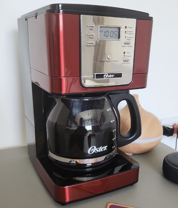 Oster Cafeteira Flavor Programável, Vermelha, 220v,