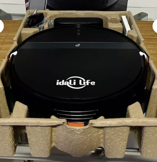 Aspirador de Pó Para Casa Robô Inteligente Com Sensores Anti- queda IDALI LIFE