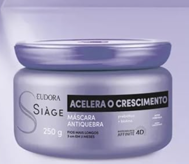 EUDORA SIAGE MASC CAP ACELERA CRESC V3 250g
